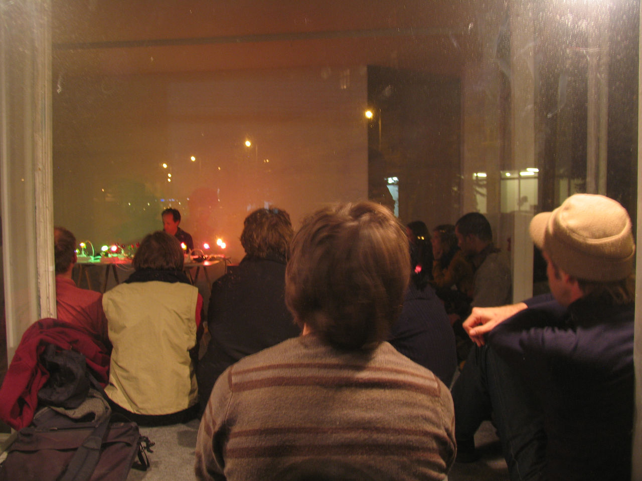 Photographic documentation of RYLLEGA Berlin (Audio-visual performance by Michael Vorfeld, 17 September 2008)